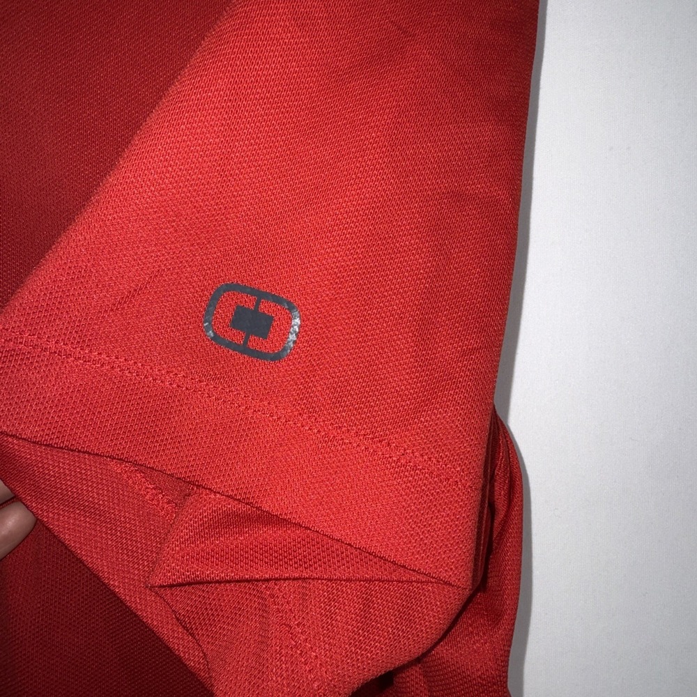 OGIO Men's Short Sleeve Golf Polo Shirt Size Size XL Red - Picture 4 of 8